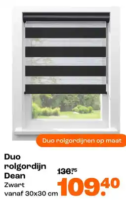 Kwantum Duo rolgordijnen Dean aanbieding