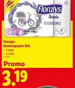 Lidl Floralys Keukenpapier XXL aanbieding