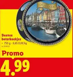 Lidl Deense boterkoekjes aanbieding