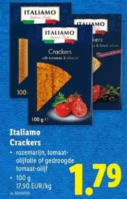 Lidl Italiamo Crackers aanbieding