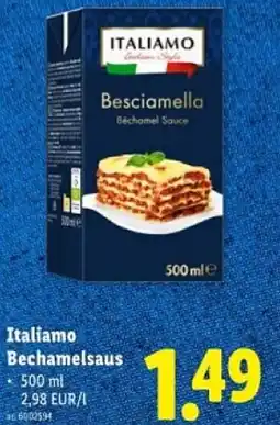 Lidl Italiamo Bechamelsaus aanbieding