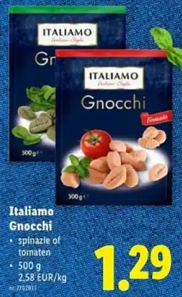 Lidl Italiamo Gnocchi aanbieding