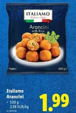 Lidl Italiamo Arancini aanbieding