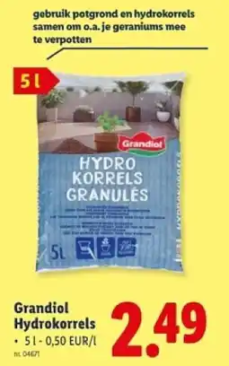 Lidl Grandiol Hydrokorrels aanbieding