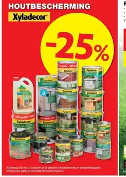 Hubo Houtbescherming Xyladecor aanbieding