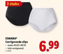 Lidl Esmara corrigerende slips aanbieding