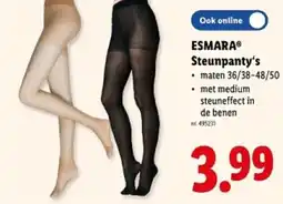 Lidl Esmara steunpanty's aanbieding