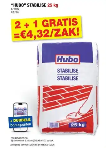 "hubo" stabilise