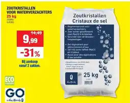 Hubo Zoutkristallen voor waterverzachters 25 kg aanbieding
