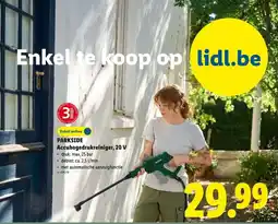 Lidl Parkside Accuhogedrukreiniger, 20 V aanbieding