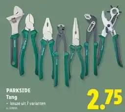 Lidl Parkside Tang aanbieding