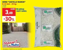 Hubo Grind castello bianchi aanbieding