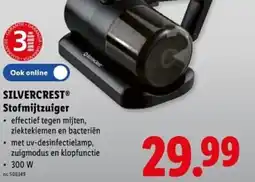 Lidl Silvercrest stofmijtzuiger aanbieding