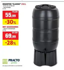 Hubo Regenton "classic" aanbieding