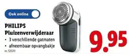 Lidl Philips Pluizenverwijderaar aanbieding