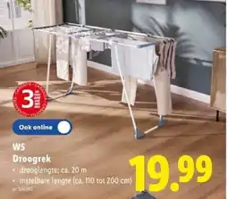 Lidl W5 Droogrek aanbieding