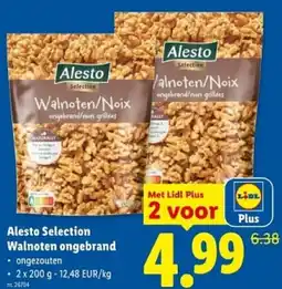 Lidl Alesto Selection Walnoten ongebrand aanbieding