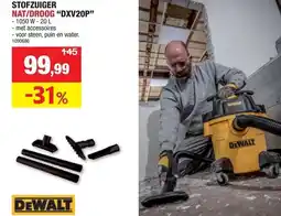 Hubo Stofzuiger nat/droog "dxv20p" aanbieding