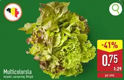 ALDI Multicolorsla aanbieding