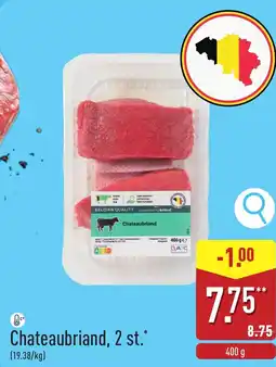 ALDI Chateaubriand aanbieding