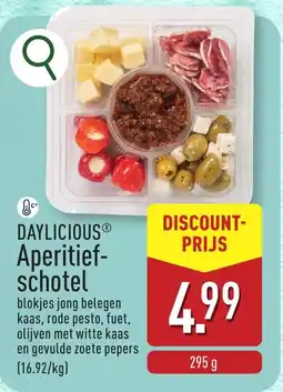 ALDI Daylicious Aperitiefschotel aanbieding