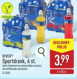 ALDI River sportdrank aanbieding