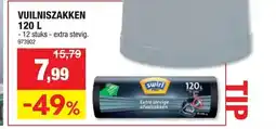 Hubo Vuilniszakken aanbieding