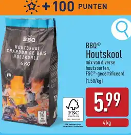 ALDI BBQ Houtskool aanbieding