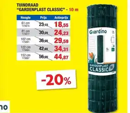 Hubo Tuindraad "gardenplast classic" 10 m aanbieding