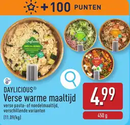 ALDI Daylicious Verse warme maaltijd aanbieding