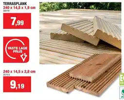 Hubo Terrasplank aanbieding