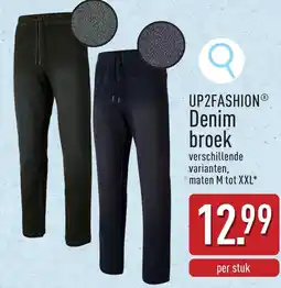 ALDI Up2fashion denim broek aanbieding
