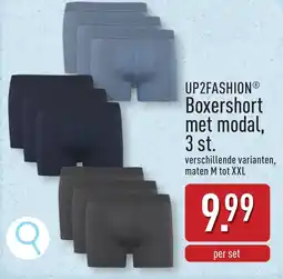 ALDI UP2FASHION Boxershort met modal aanbieding