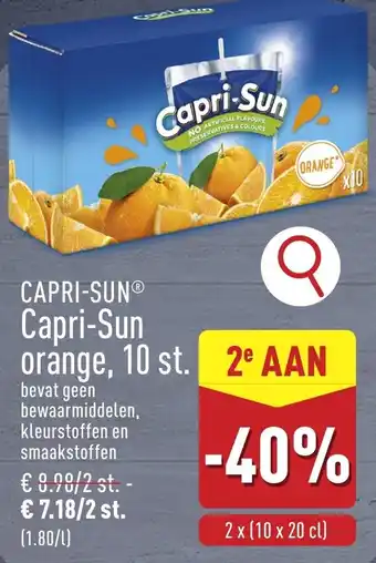 ALDI Capri-Sun orange aanbieding