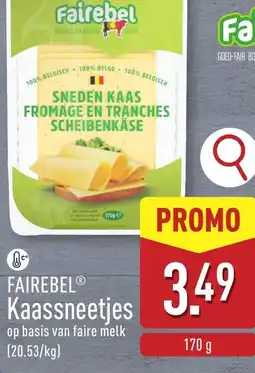 ALDI Fairebel Kaassneetjes aanbieding