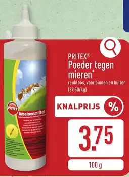 ALDI Pritex poeder tegen mieren aanbieding