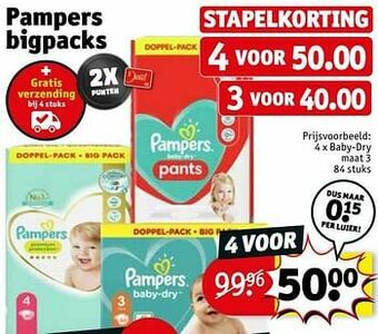 Kruidvat Baby-dry maat 3 aanbieding