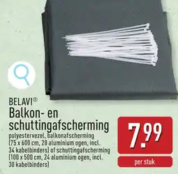 ALDI Belavi balkon en schuttingafscherming aanbieding