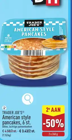 ALDI Trader joe's american style pancakes aanbieding