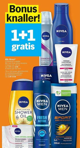 Albert Heijn Nivea aanbieding
