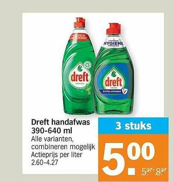 Albert Heijn Dreft Handafwas aanbieding