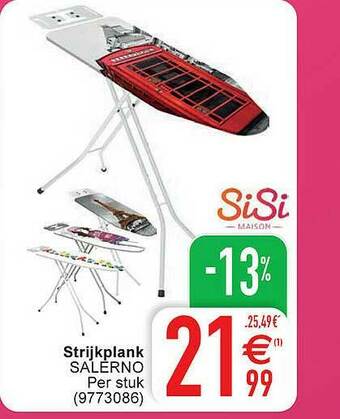 Cora Strijkplank aanbieding