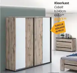YGO Kleerkast cobalt aanbieding