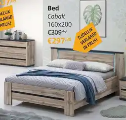 YGO Bed cobalt aanbieding