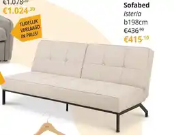 YGO Sofabed isteria aanbieding