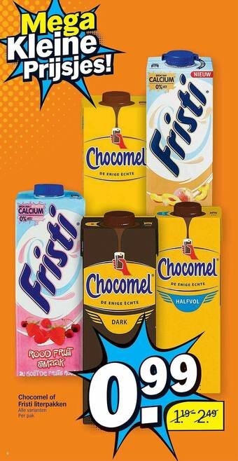 Albert Heijn Chocomel Of Fristi aanbieding