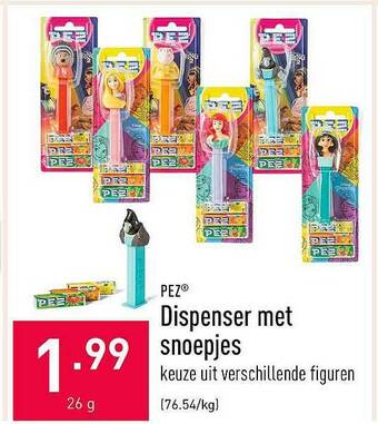 ALDI Dispenser Met Snoepjes aanbieding