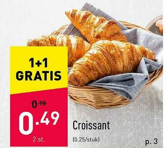ALDI Croissant aanbieding
