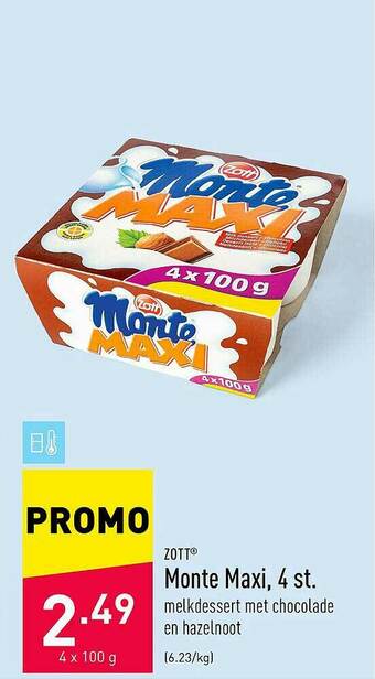 ALDI Monte Maxi aanbieding