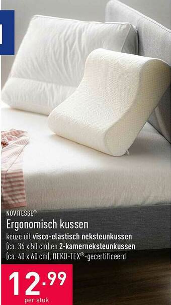ALDI Ergonomisch Kussen aanbieding